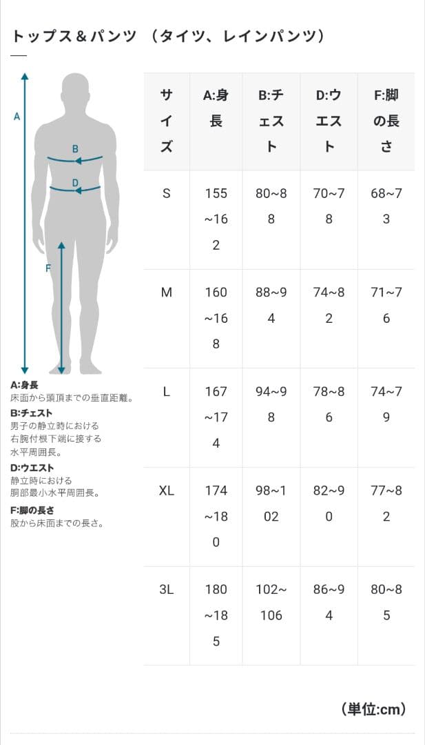 パールイズミ　ウィンドブレーク ライト ビブ タイツSサイズ