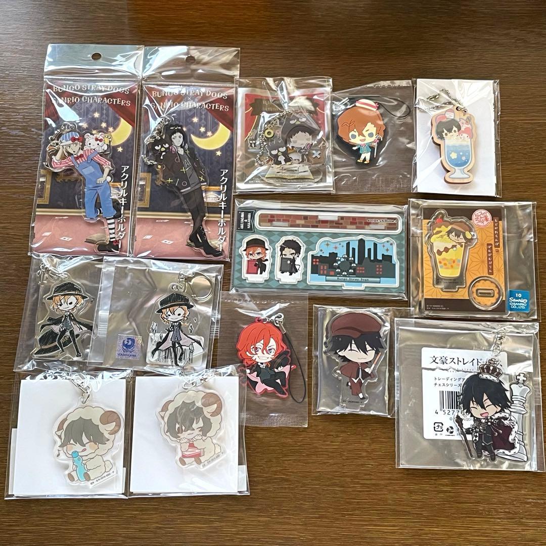 文豪ストレイドッグス 文スト アクリル系他 中島 中原 太宰 芥川 江戸川