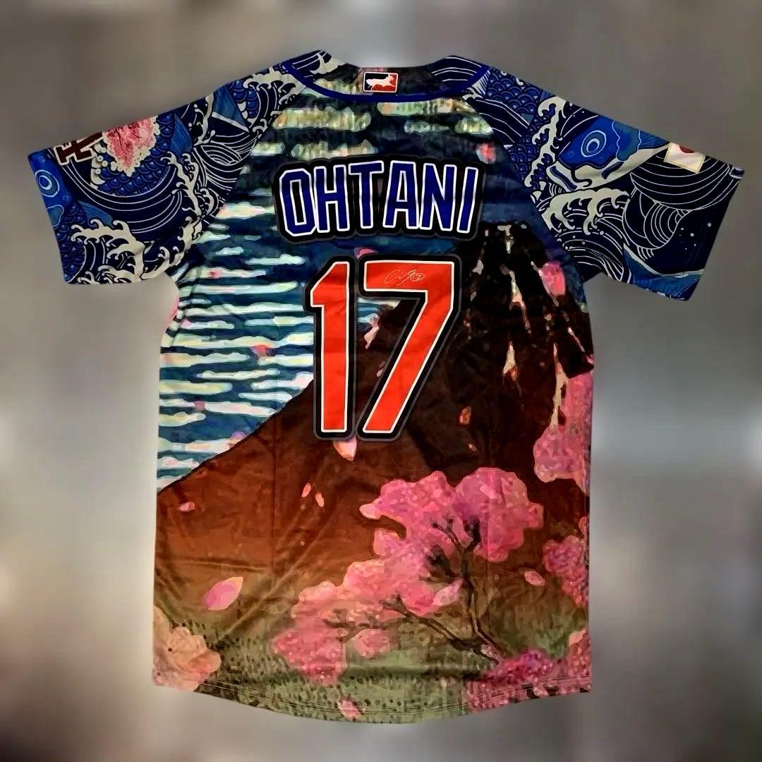 大谷翔平　50/50CLUB　桜吹雪ユニフォーム　ジャパニーズヘリテージナイトⅡ