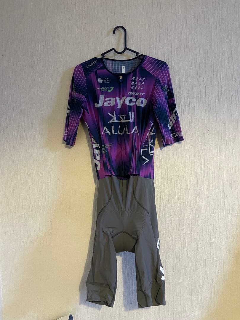 【選手未使用品】 チーム ジェイコ 半袖ロードワンピース クーン選手 非売品