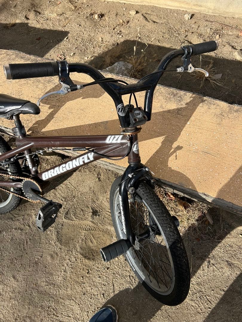 ドラゴンフライ　DRAGONFLY UZI ブラウン BMXバイク