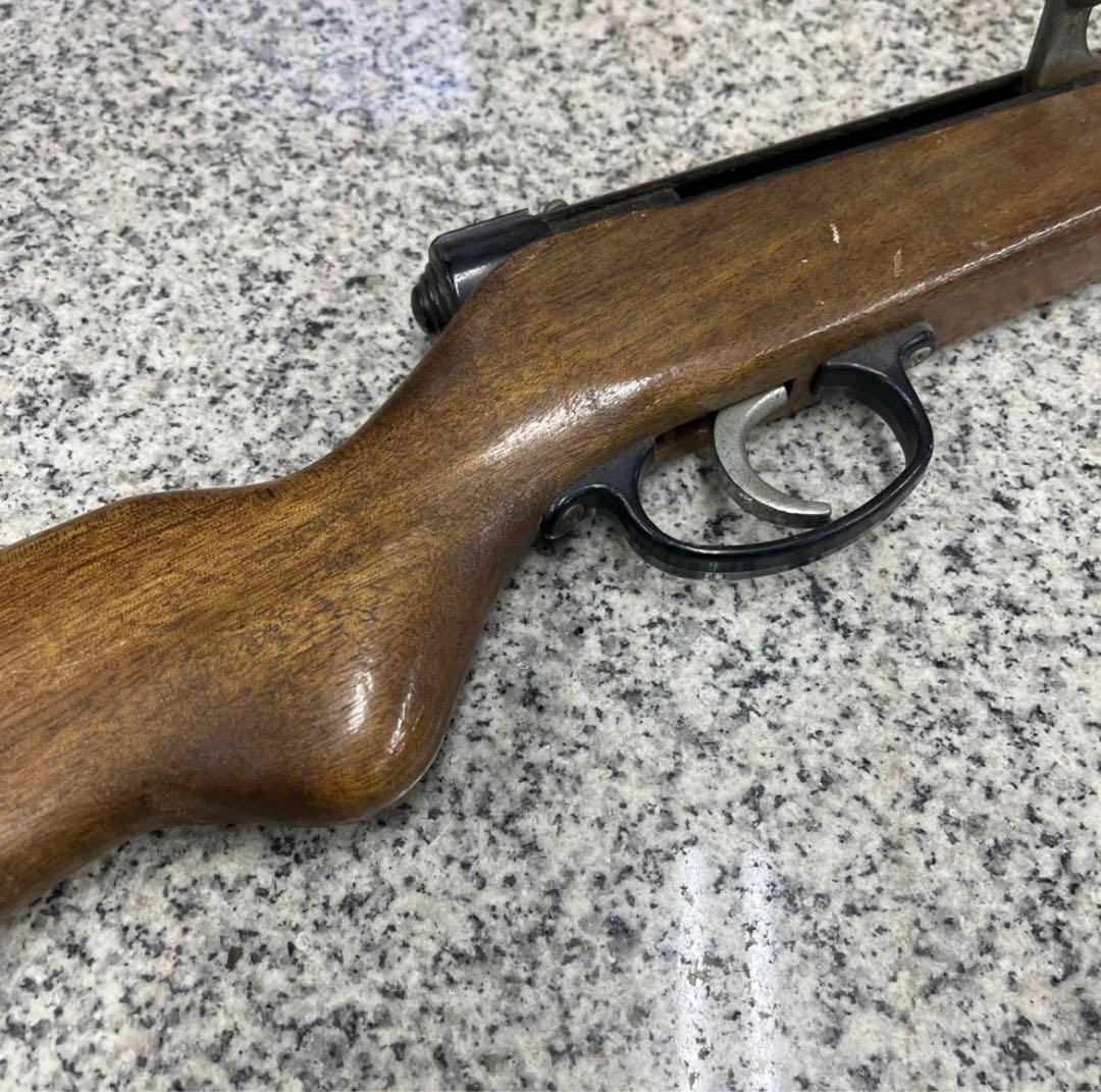 エアガン BS-52 ライフル 木製ストック 射的銃 モデルガン つづみ弾付き