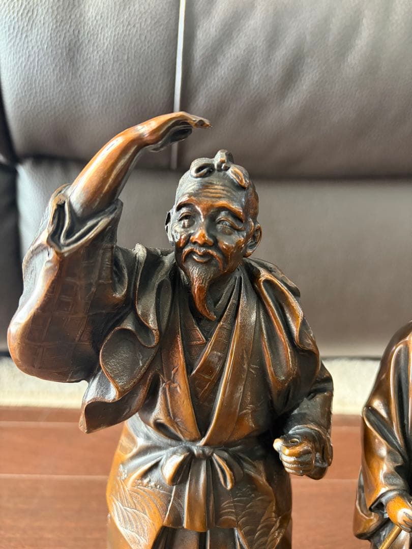 高砂人形 住吉8寸 高砂 翁・姥 置物 縁起物