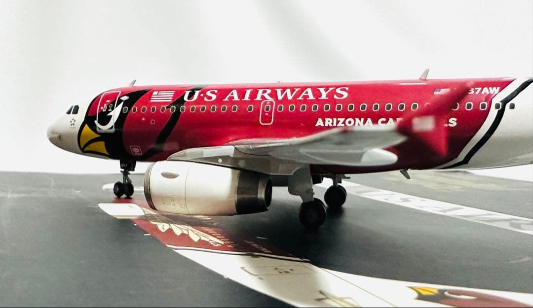 Gemini 1/200 U.S. Airways A319 カージナルス塗装