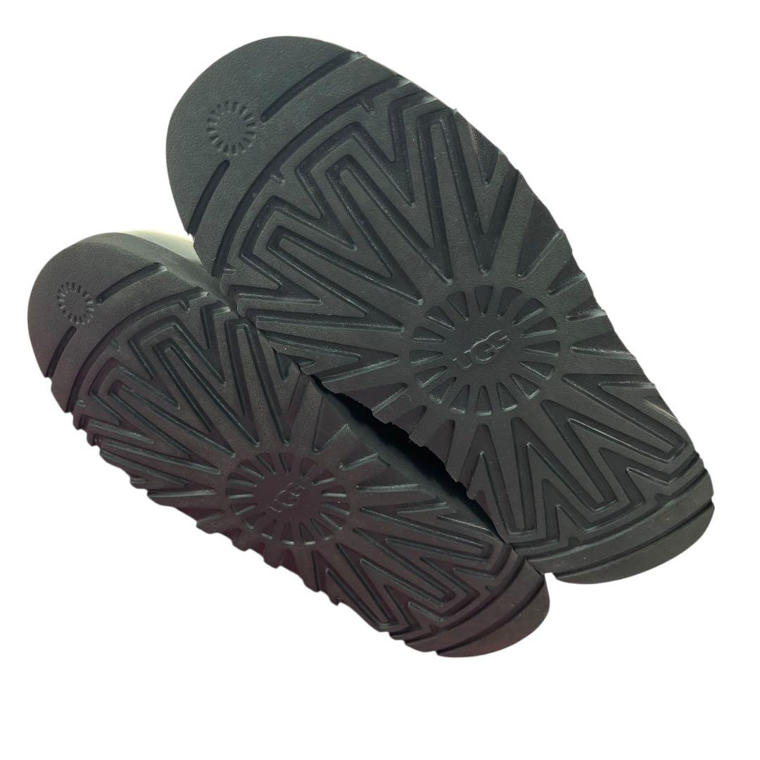 MT様綺麗　アグ　UGG クラッシッククリアミニ　レインブーツ　ブラック24cm