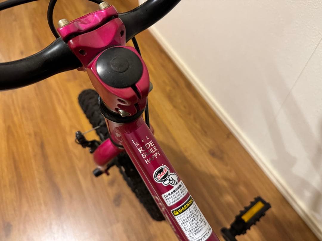 ⭐︎ヨツバサイクル YOTSUBA 14インチ ピンク 補助輪付き⭐︎引取り歓迎