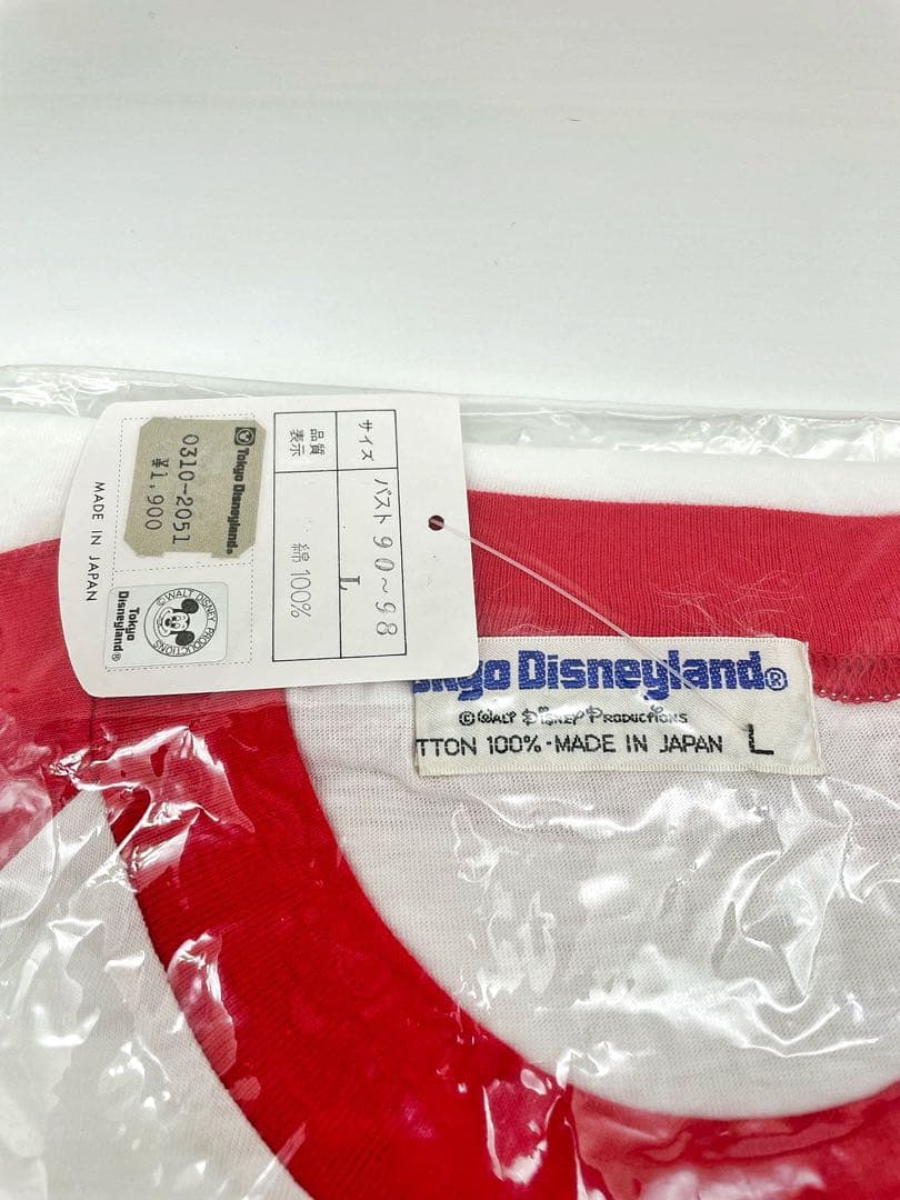【未開封】東京ディズニーランド 82年 ミッキー Tシャツ ヴィンテージ