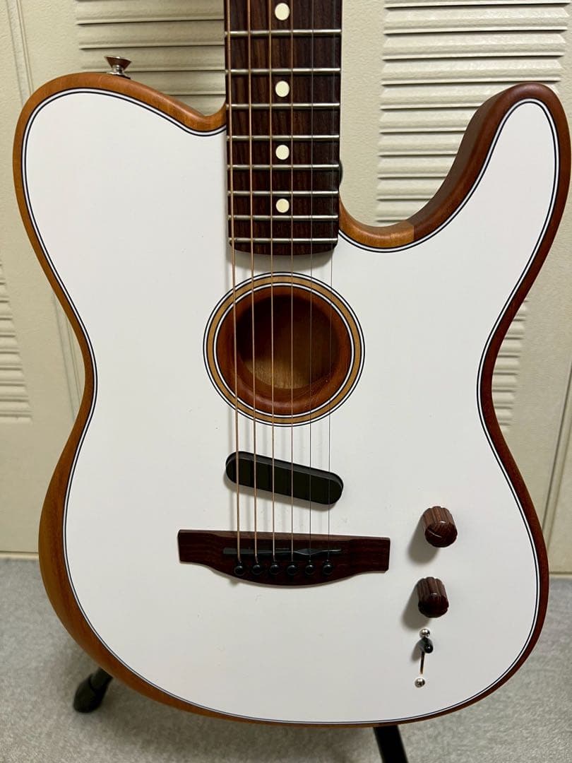 ■【生産完了品】【ほぼ新品】フェンダー アコスタソニック テレキャスター AWT