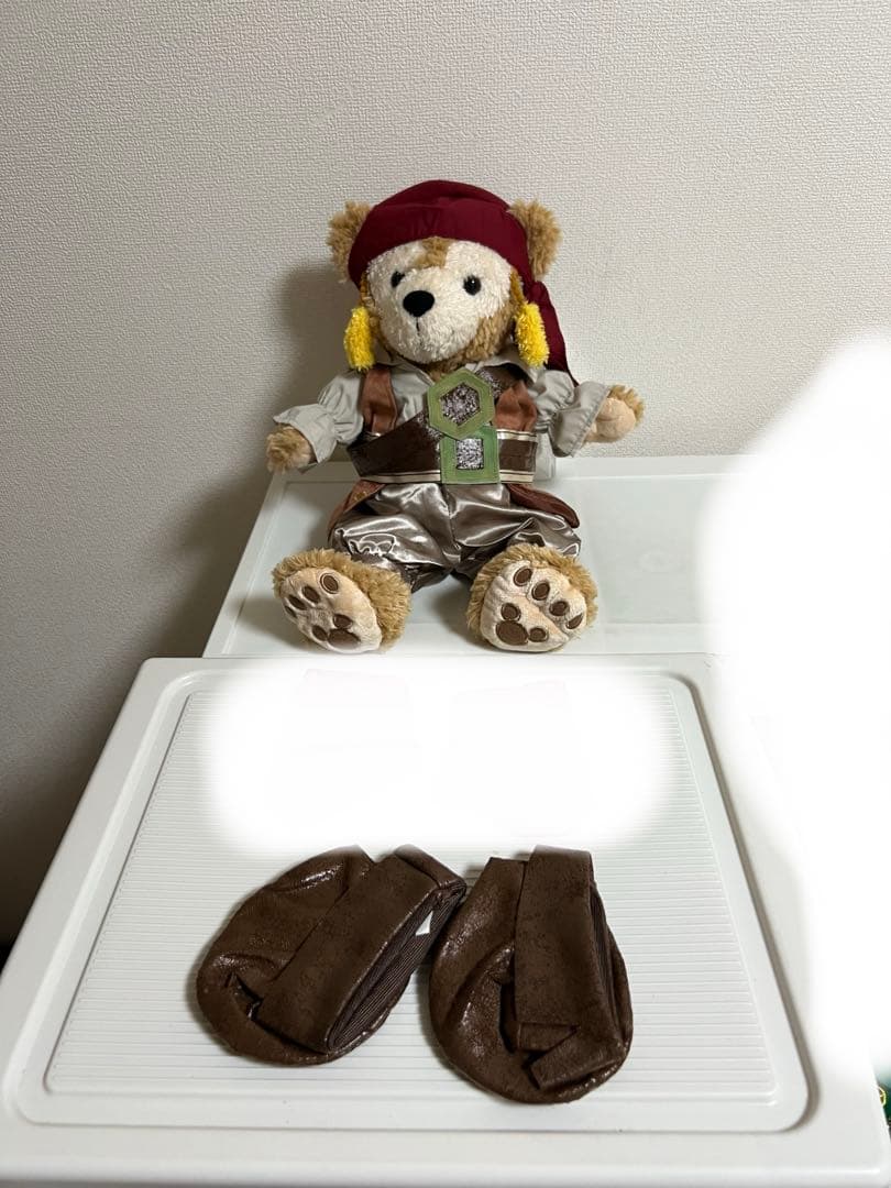 ダッフィーのぬいぐるみパイレーツコスチューム