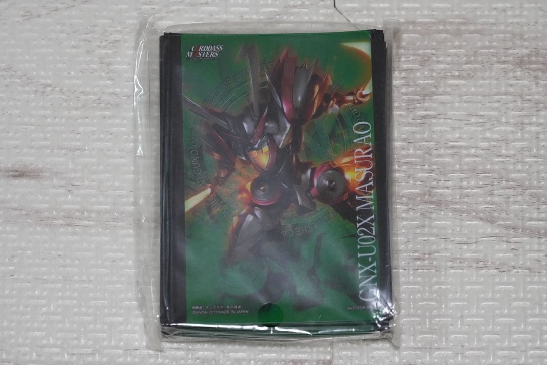 新品未開封　ガンダムウォー　GW　スリーブ大会優勝景品　マスラオ