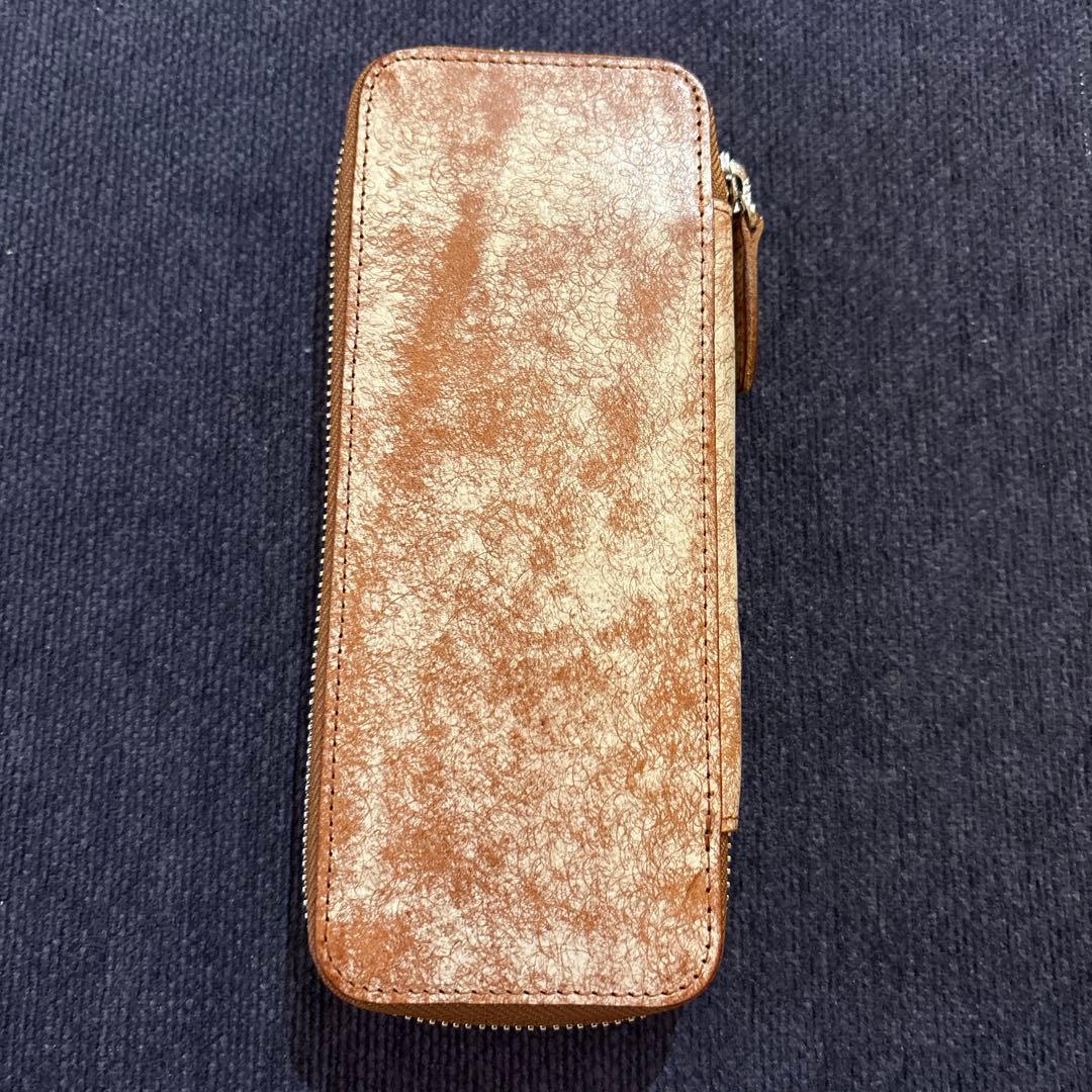 ✨【Ductダクトペンケース マルゴースフォグブラウン】✨野原工芸工房楔シーサー