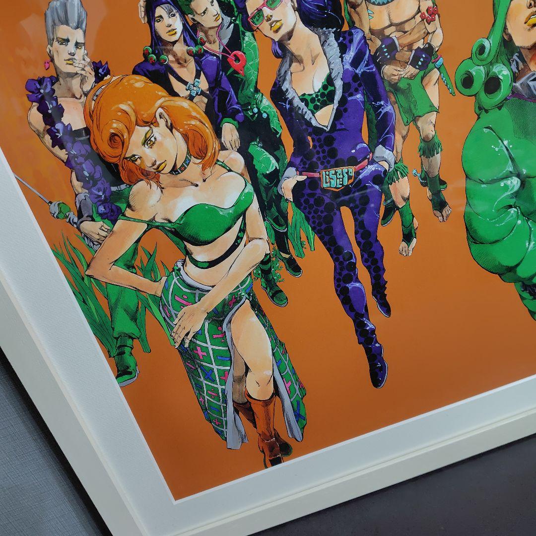 ジョジョの奇妙な冒険 複製原画 長崎 キーヴィジュアル ジョジョ展 冒険の波紋