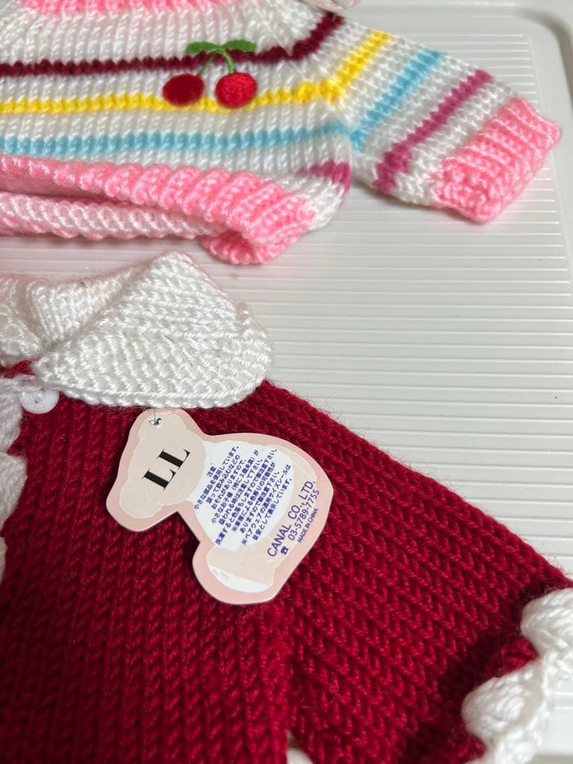 ダッフィー 、ユニベアのコスチューム のセット（クリスマス衣装）