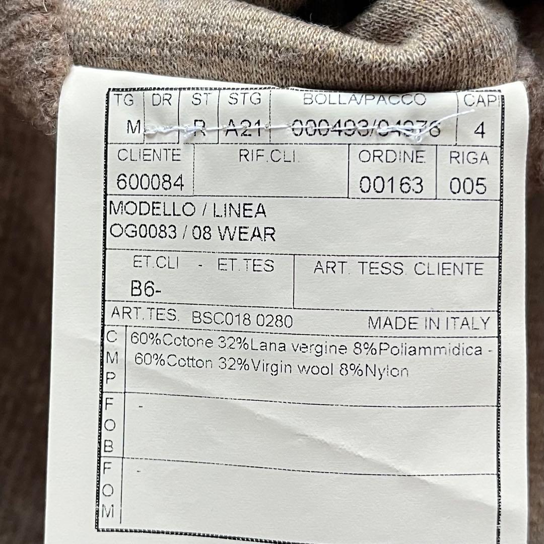 <美品>BOGLIOLI 新ロゴ キャメル コットン ウールジャケット サイズM