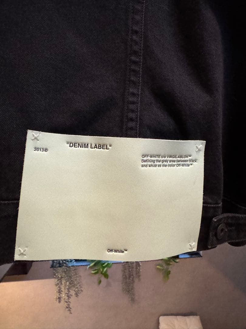 off-white デニムベスト