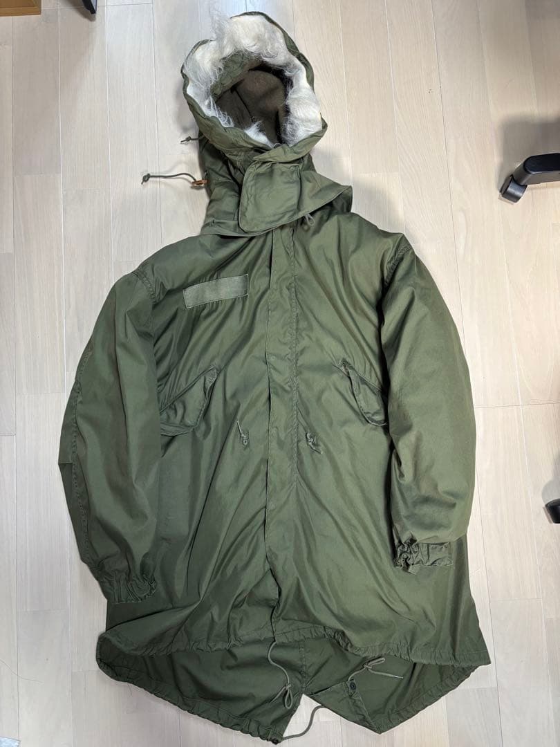 実物 米軍 M-65パーカ 70s〜80s フード・ライナー付