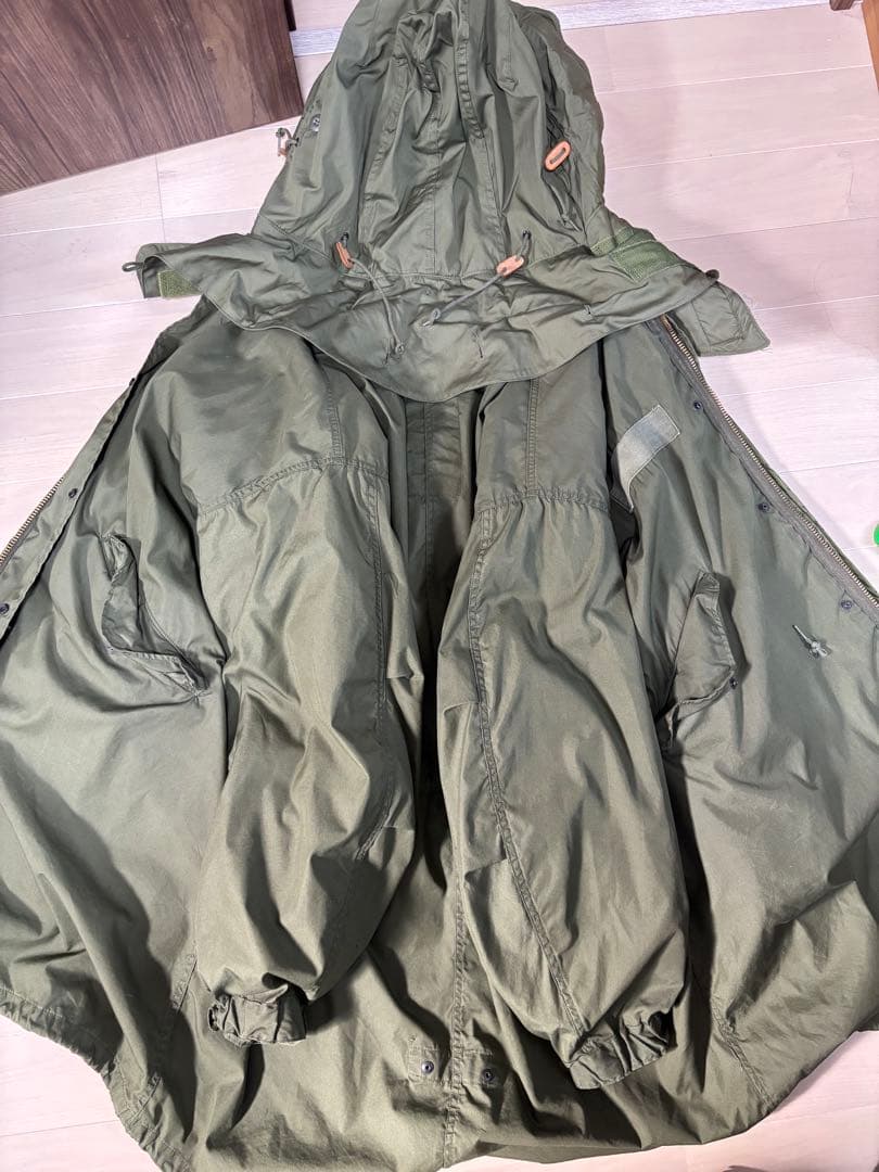 実物 米軍 M-65パーカ 70s〜80s フード・ライナー付