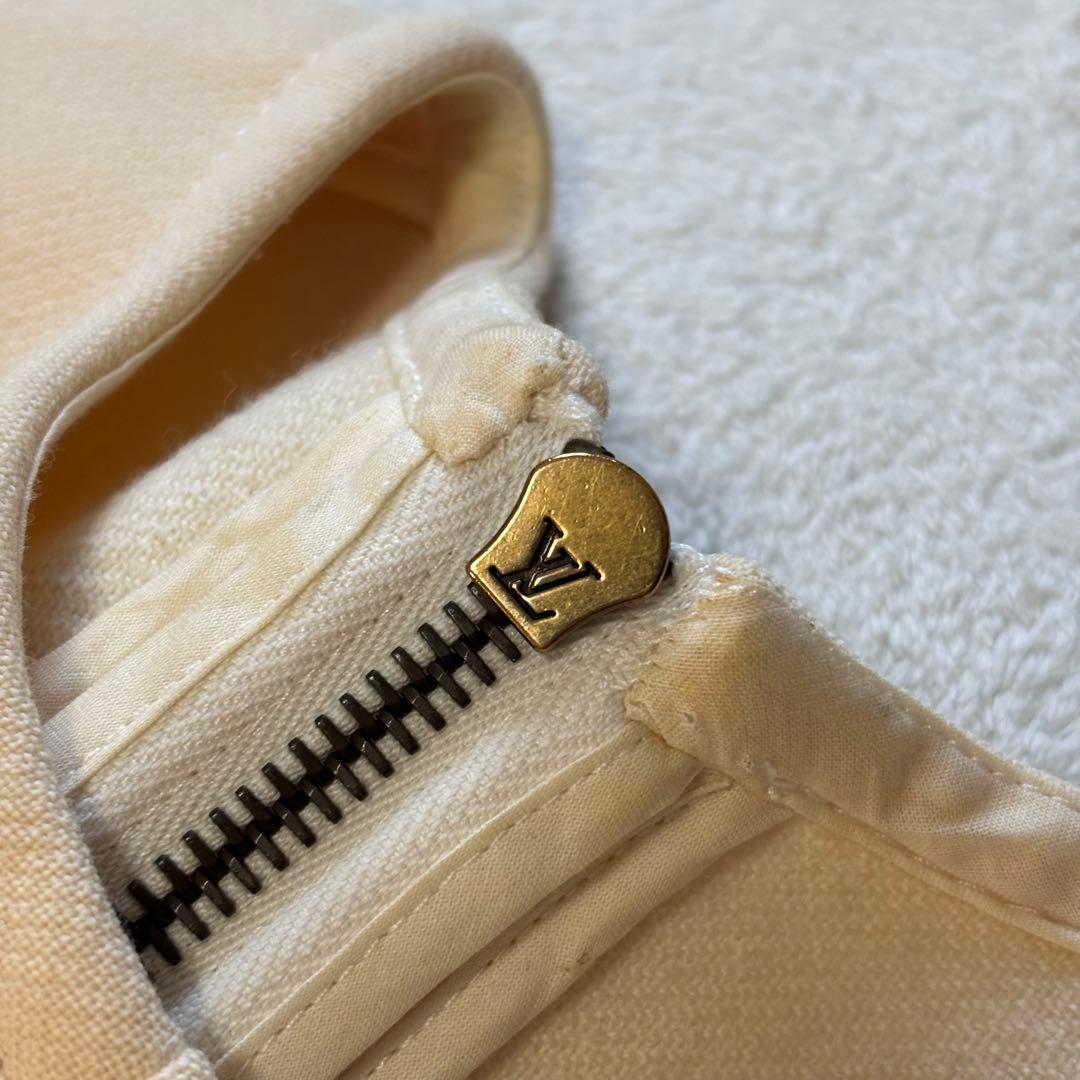 LOUIS VUITTON ルイヴィトン ノースリーブ ワンピース LV 36