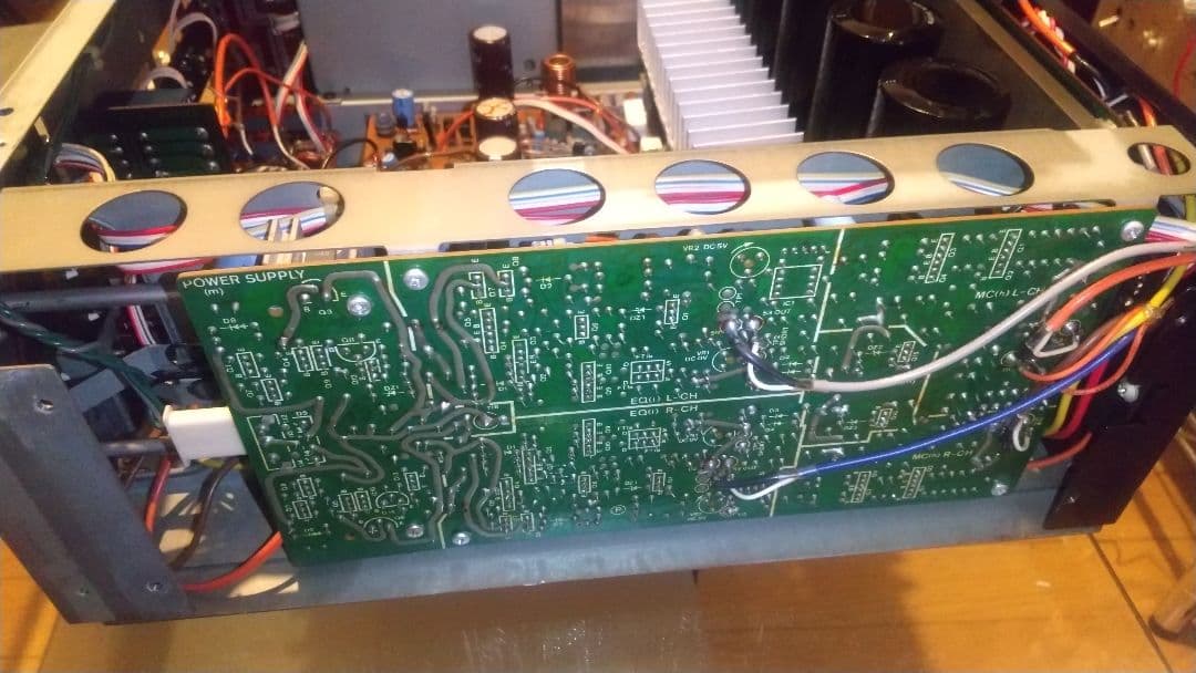 SANSUI AU-D707F ステレオプリメインアンプ メンテナンス施工済み