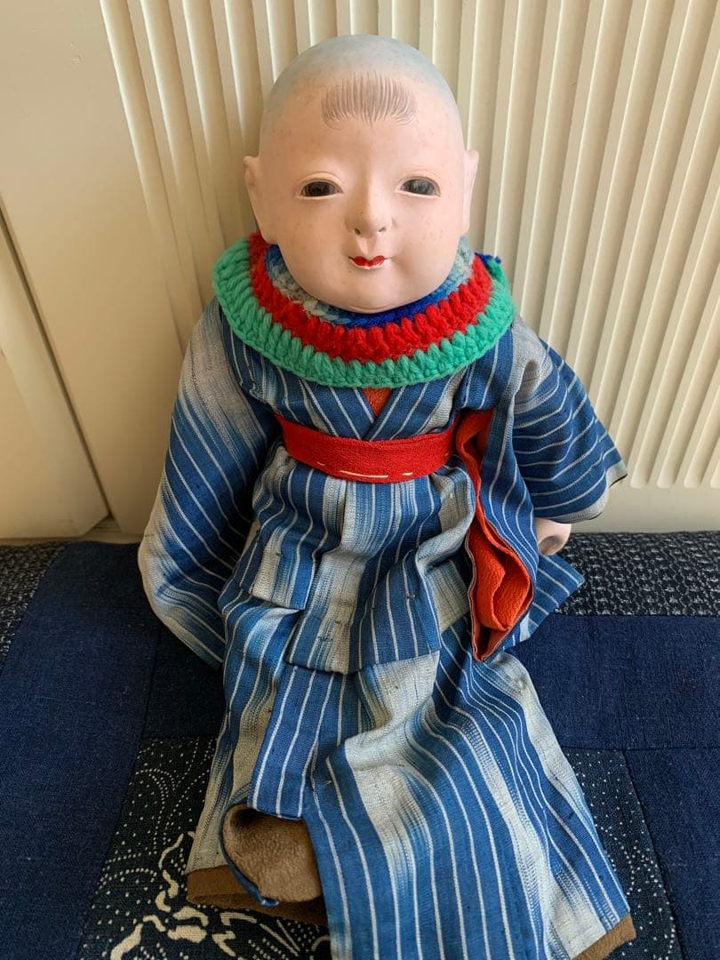 明治時代　市松人形　③ アンティーク　骨董