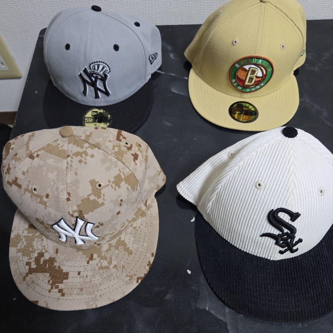 ヤンキースホワイトソックスネッツキャップセット