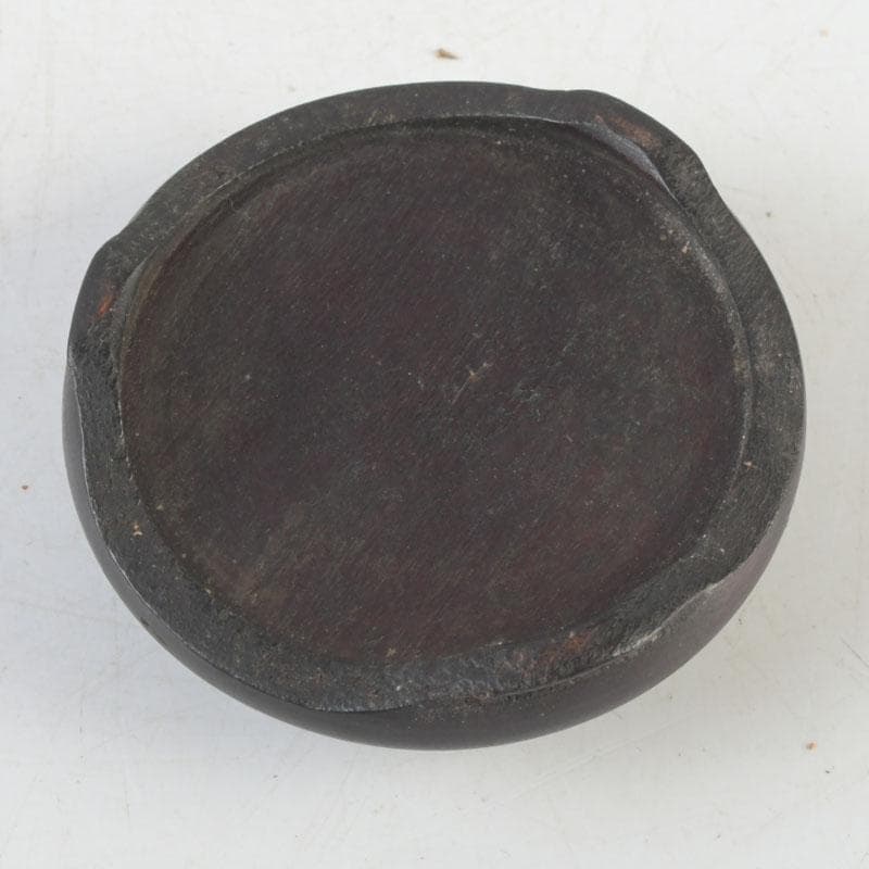 中国　古七宝琺瑯彩　龍文瓶　唐木台　時代箱付　V　9724