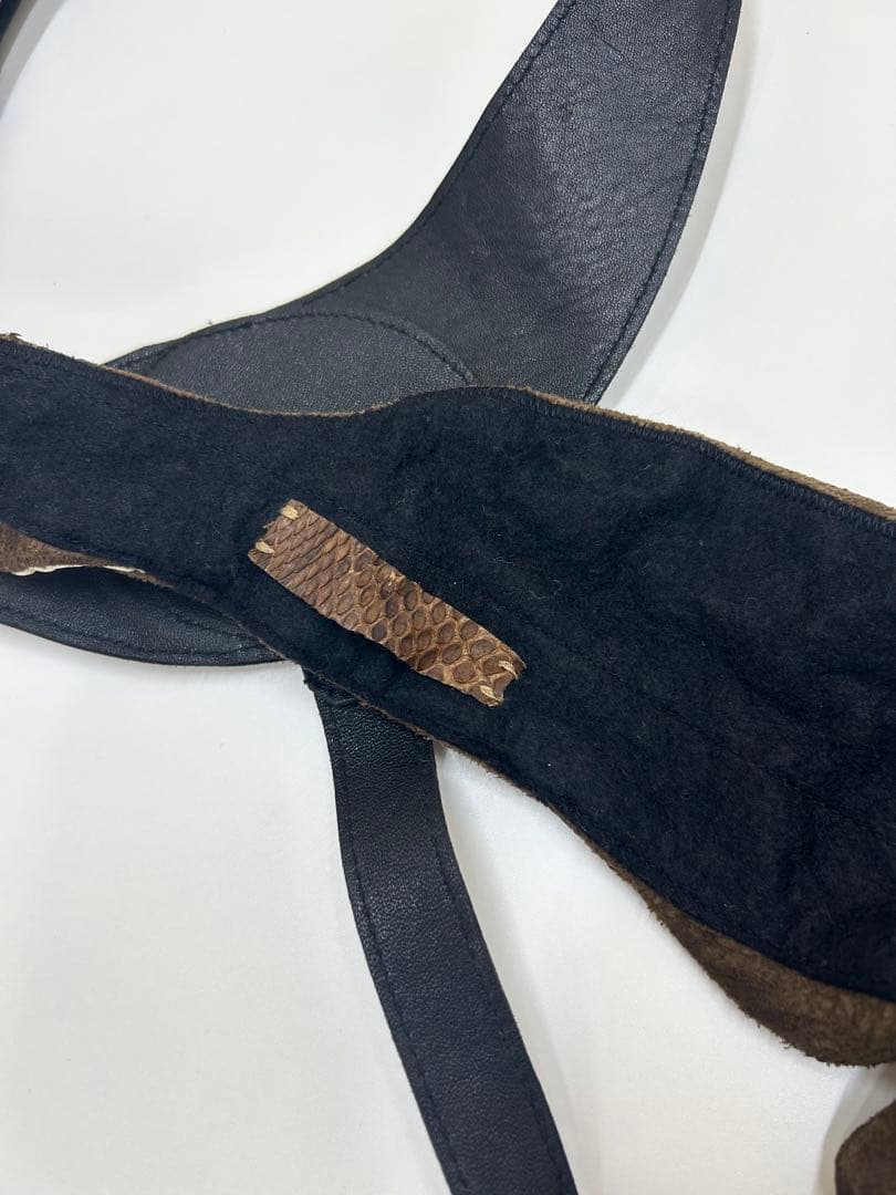 希少　ifsixwasnine レザーベスト　初期LGB