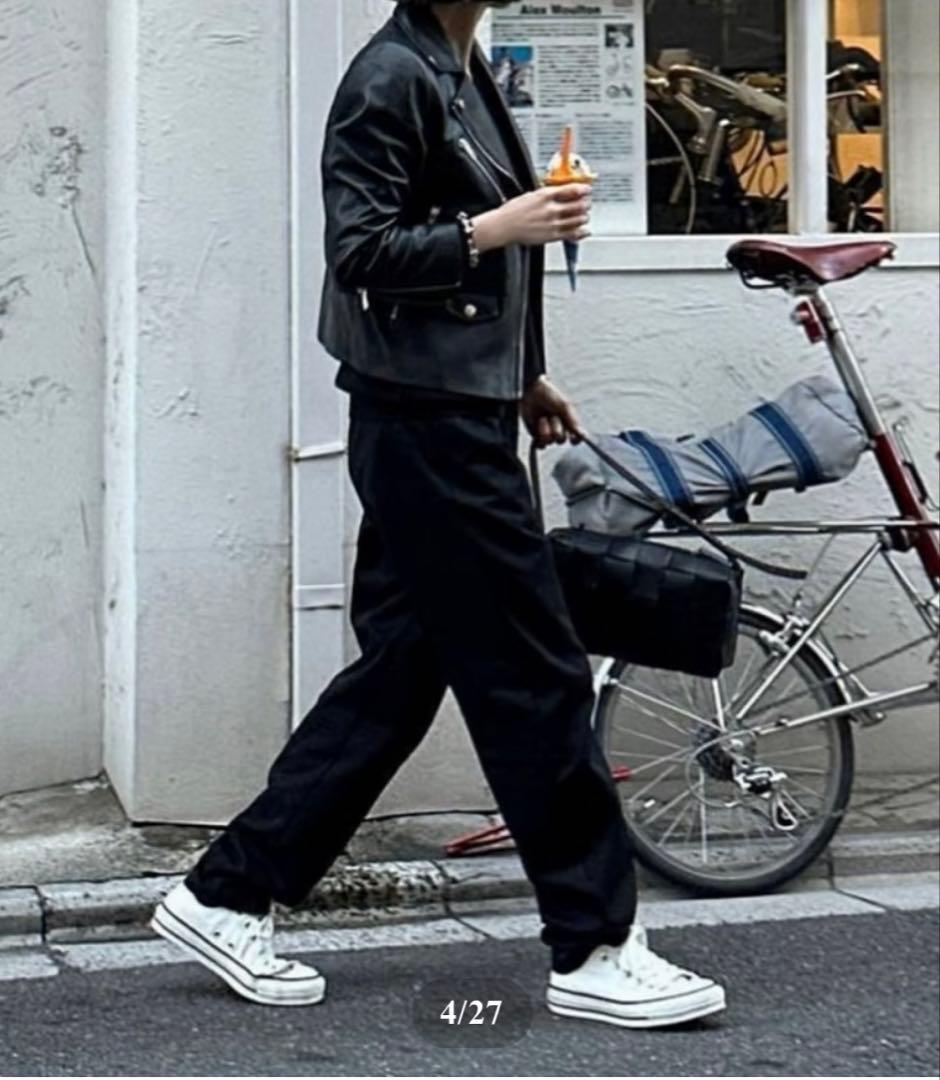 美品☆【ok.soon】2tuck tapered chino pants