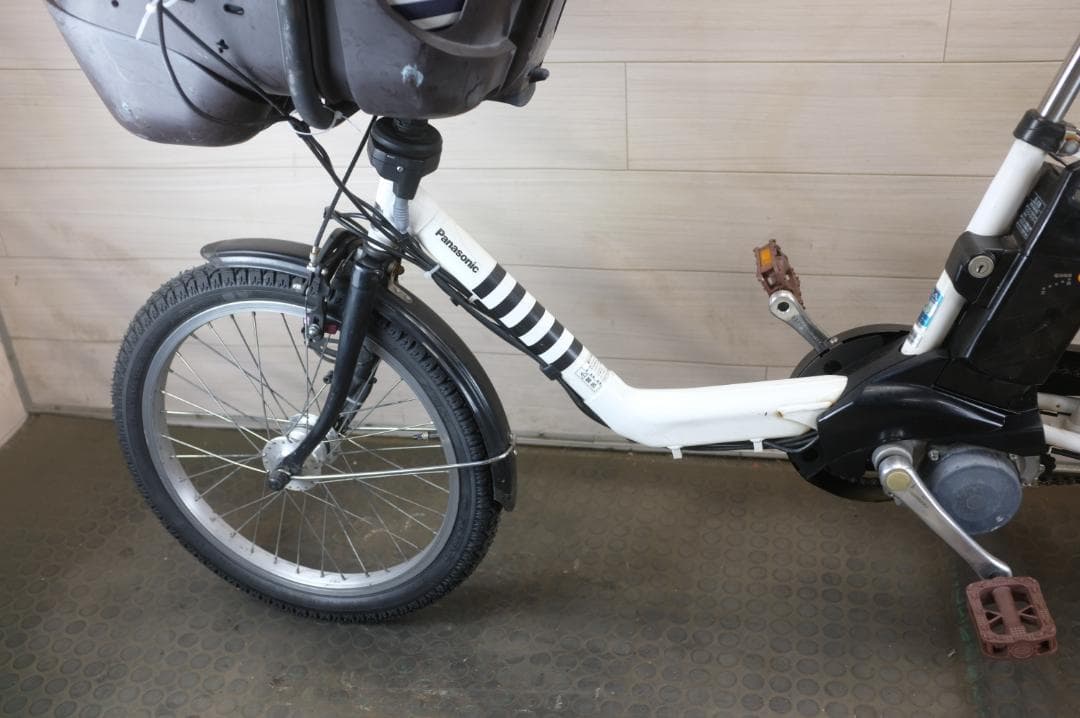 タイヤ新品！パナ ギュット 20インチ3段　13.2Ah（5点灯）充電器あり