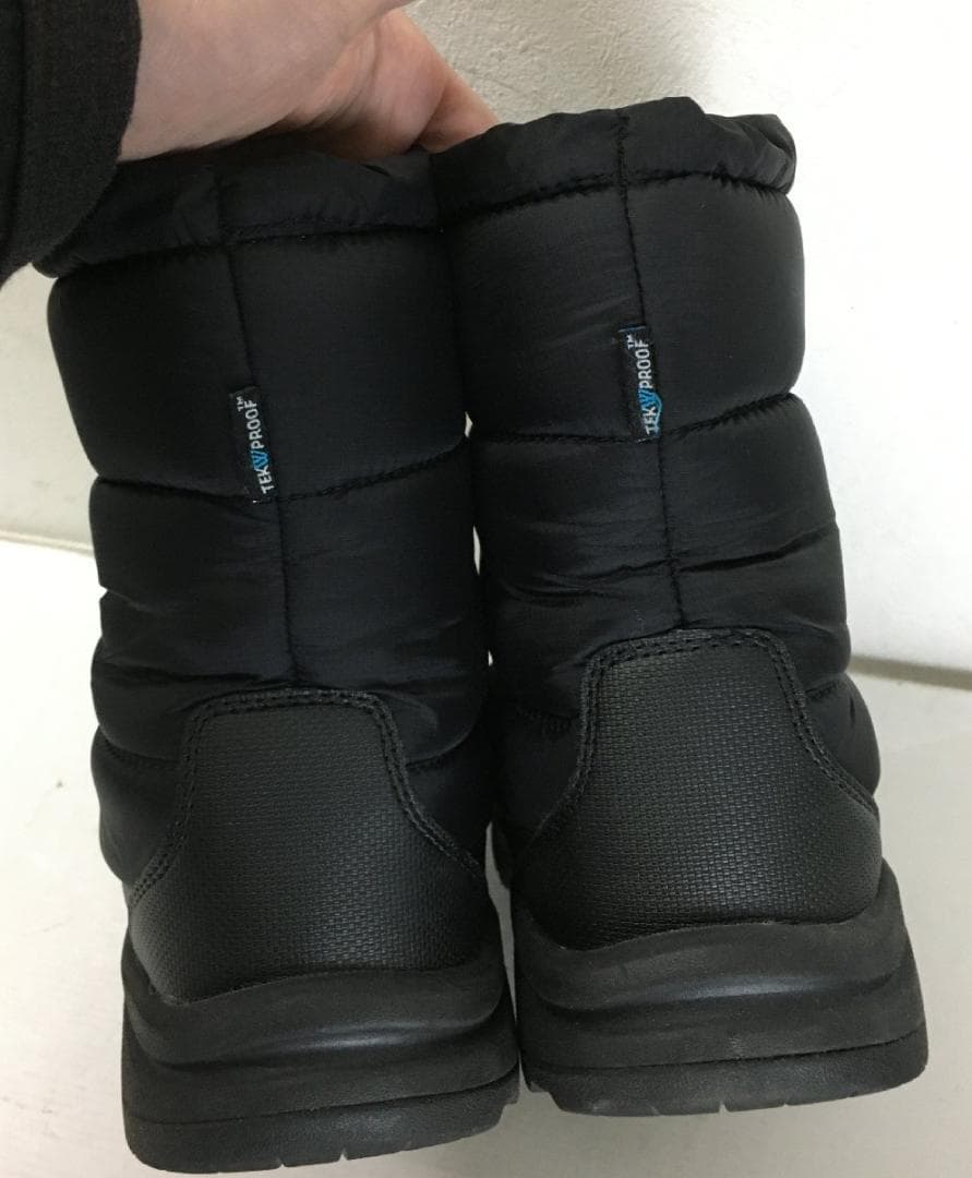 ノースフェイス 2025購入 現行 美品 ヌプシ ブーツ 黒 23cm