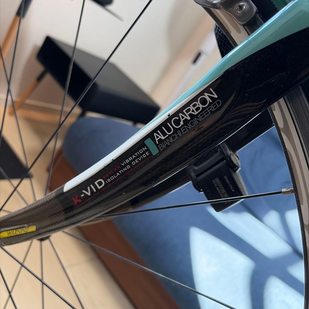 自転車本体 Tecchon Bianchi VIANIRONE 7 105 ALU