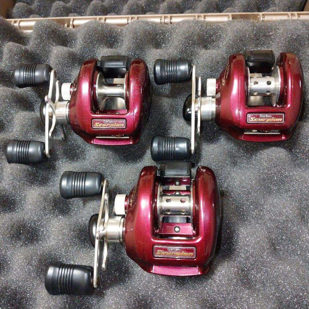シマノ バンタム スコーピオン メタニウムXT 赤メタ 3個セット