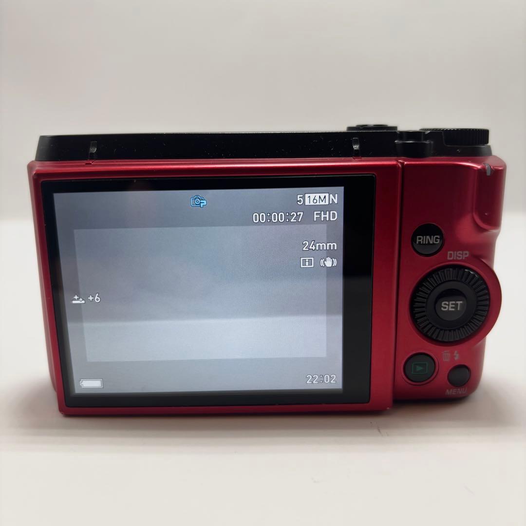 【極美品】CASIO EXILIM EX-ZR1000 レッド