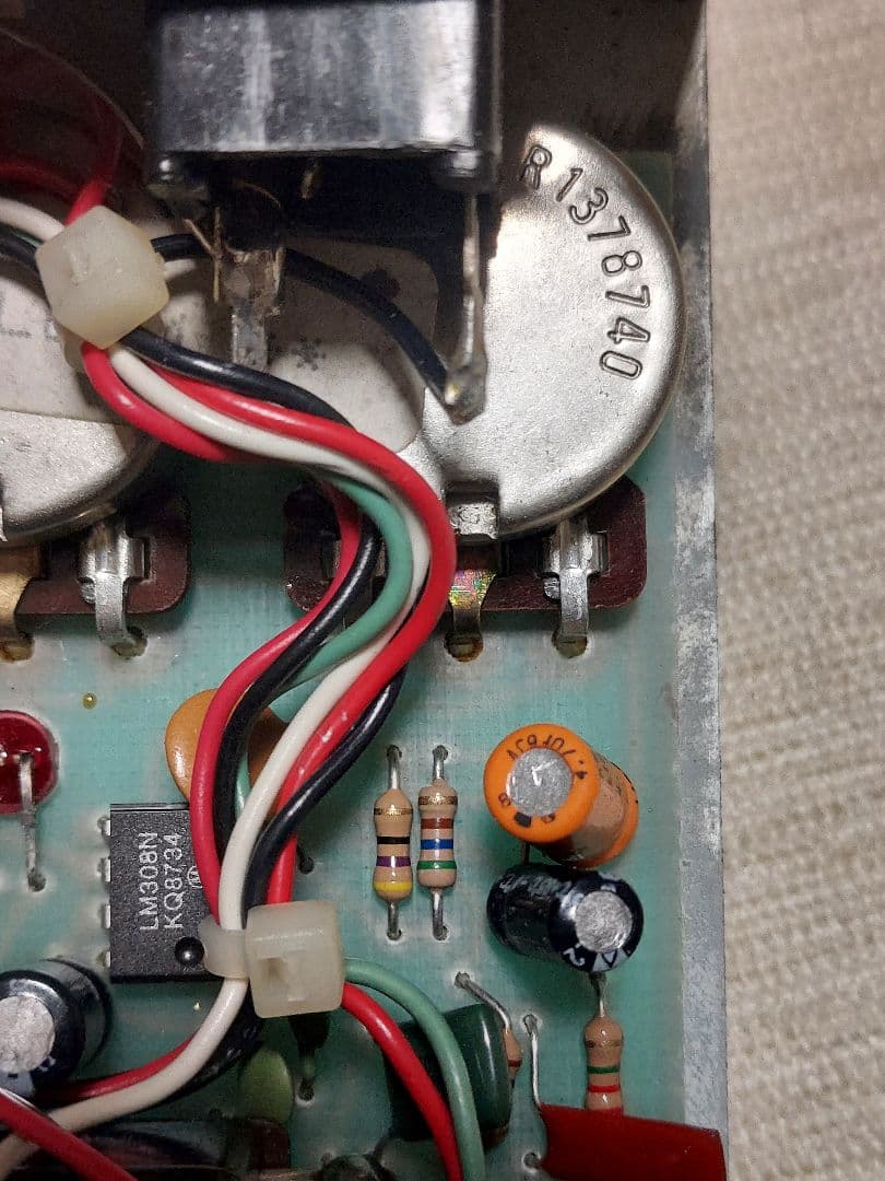 87年製 初期リベット ProCo RAT2 Motorola LM308N