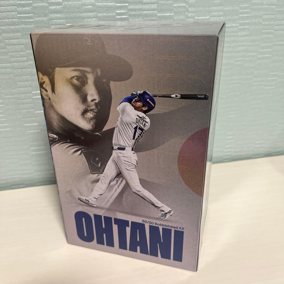 大谷翔平 ボブルヘッド 50/50 バッティング フィギュア 8/27球場限定