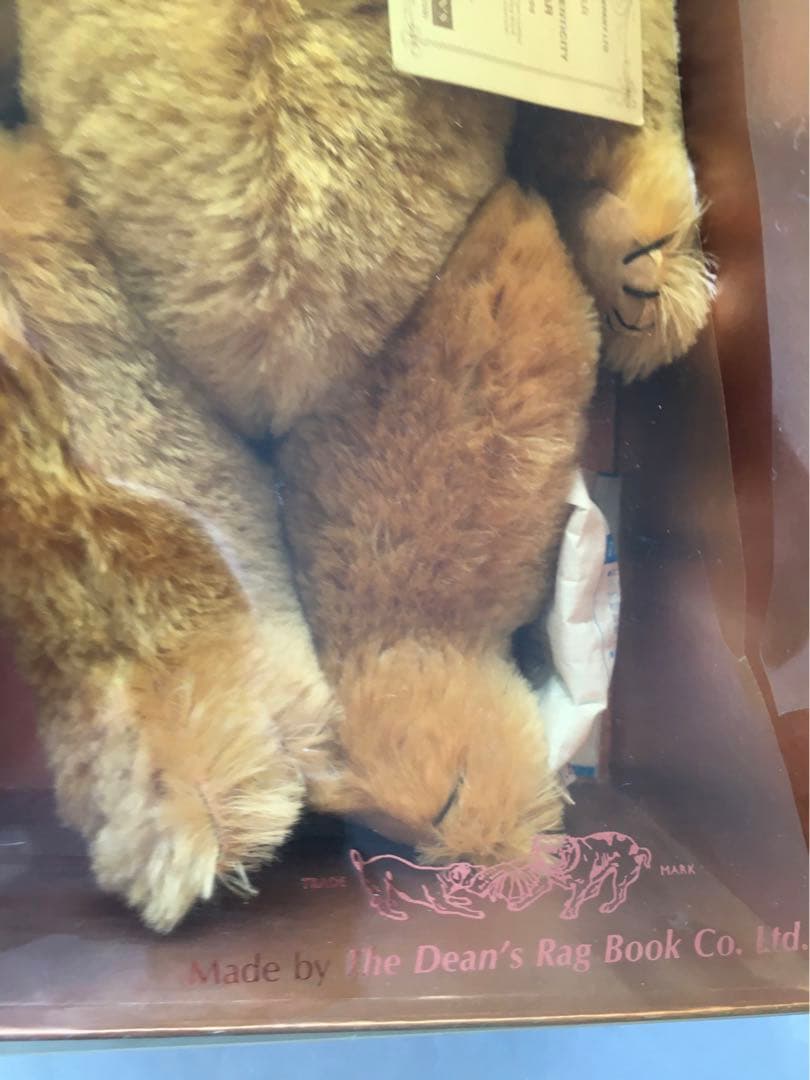 【希少・未使用】DEAN’S RAG BOOK・テディベア　チャーリーベアーズ