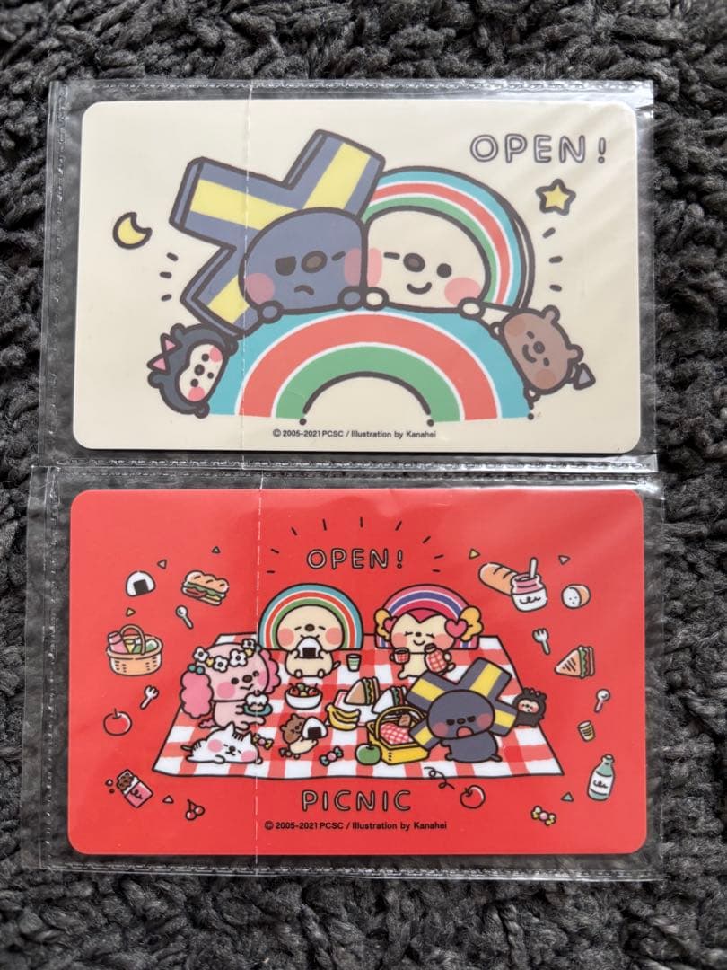 【台湾限定】セブンイレブン オープンちゃん OPENちゃん iCash二枚セット