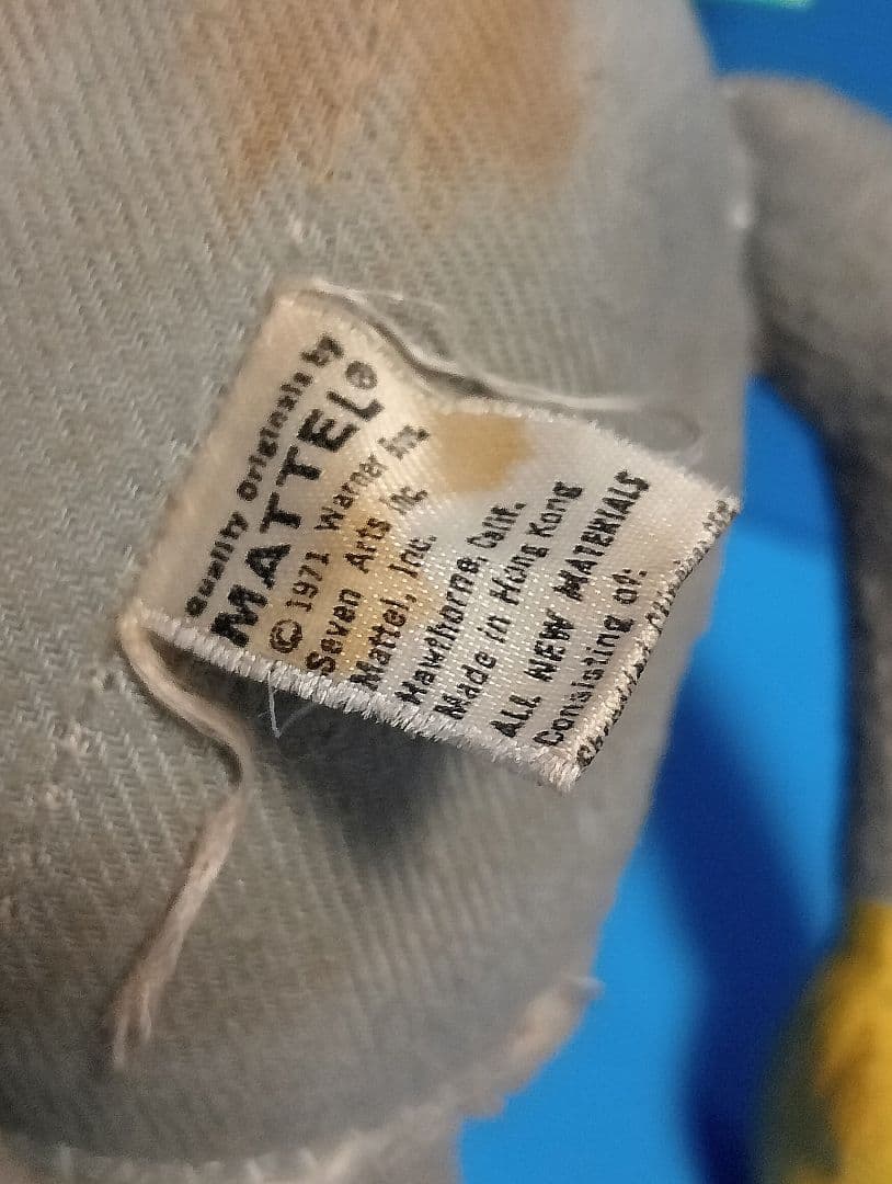 1971 稼働品 バッグス・バニー トーキング人形 紐引っ張るとおしゃべりします