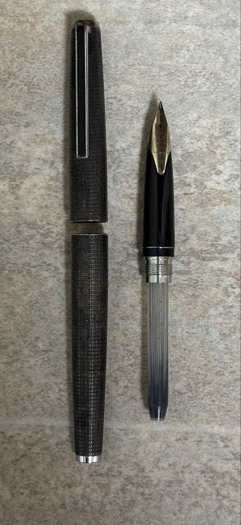 M 18K WG パイロット カスタムスターリングシルバー 万年筆