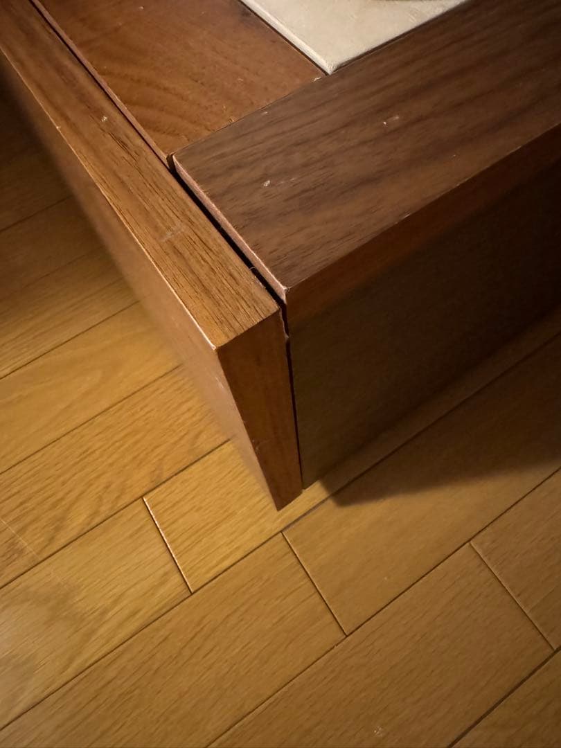 無印良品 ベッドフレーム｜ダブル 収納ベッド｜収納引き出し付　本棚付