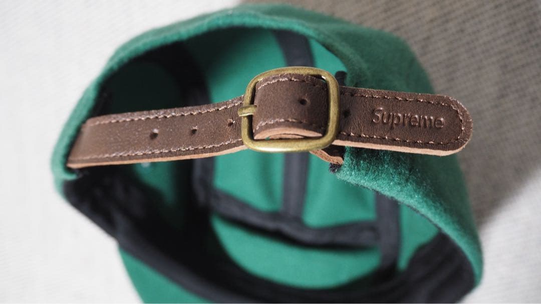 帽子 Supreme 25FW Wool Camp Cap Dark Green