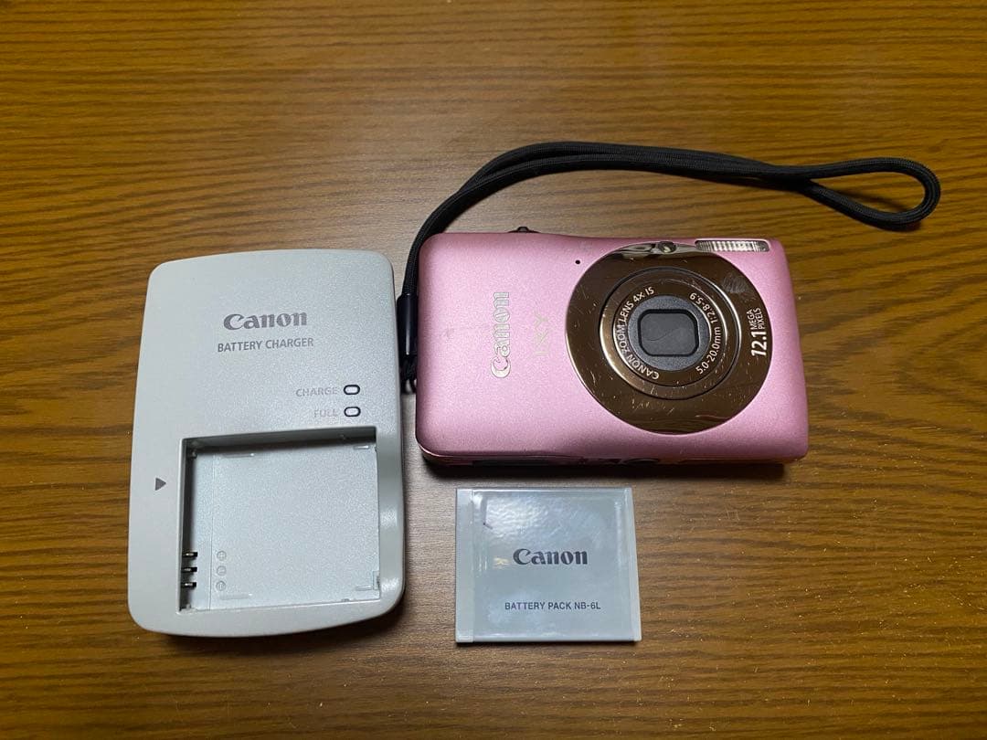 Canon IXY 200F デジタルカメラ　ピンク