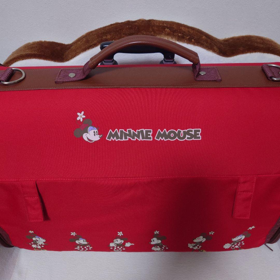 Minnie Mouse 赤いキャリーバッグ