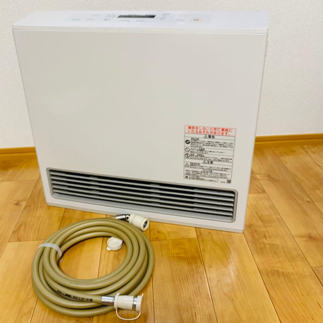 動作確認済✨Rinnai都市ガス ガスファンヒーター RC-U5801Eホース付