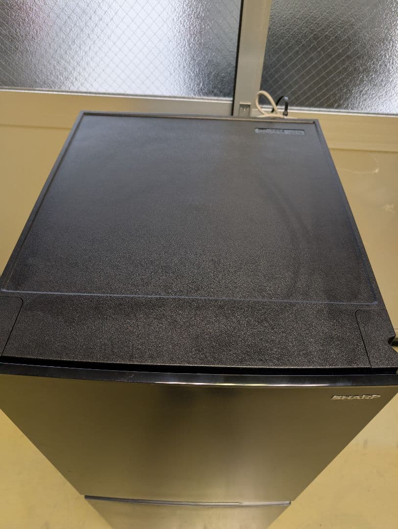 SHARP冷蔵冷凍庫SJ-D15P-Hマットダークグレー※一部地域配送設定無料