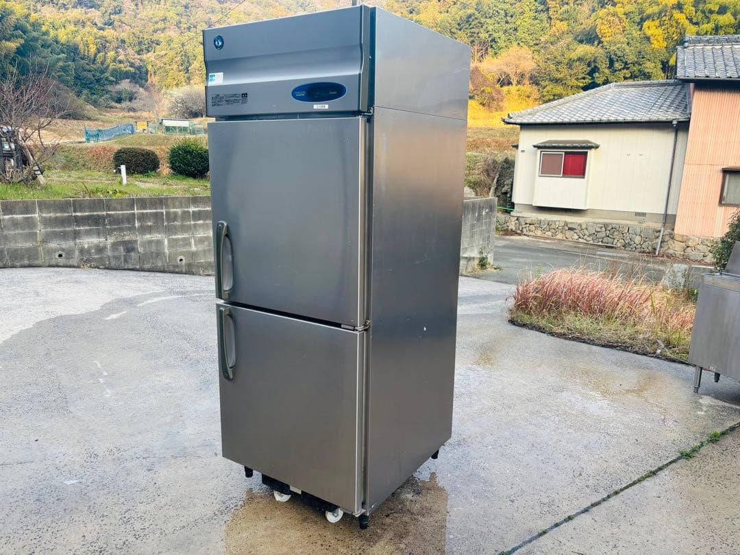 M8★ホシザキ★2ドア冷凍庫 業務用 中古 キズ有 単相100v 50/60Hz