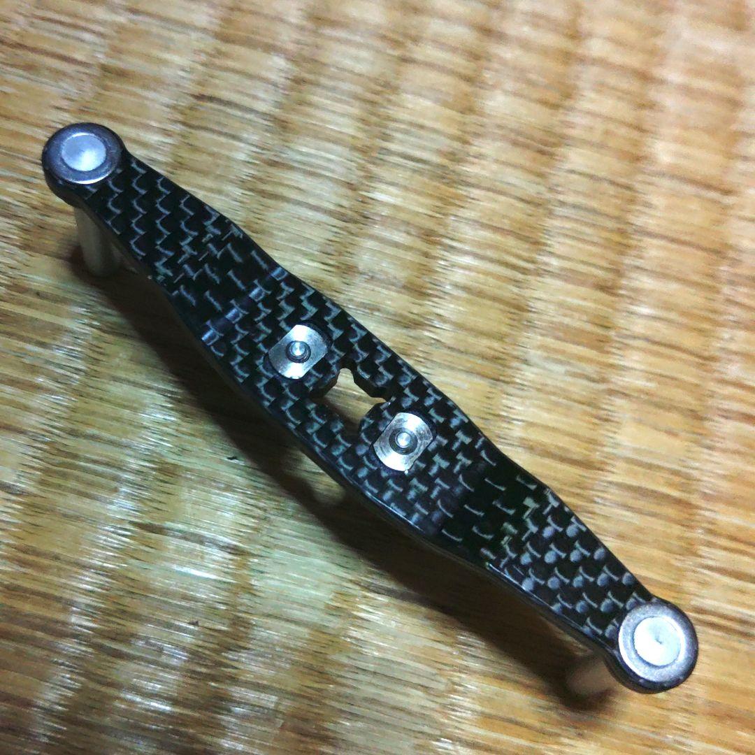 黒鯛工房　アスリートラガー　希少クランクカーボンハンドル85ミリ美品