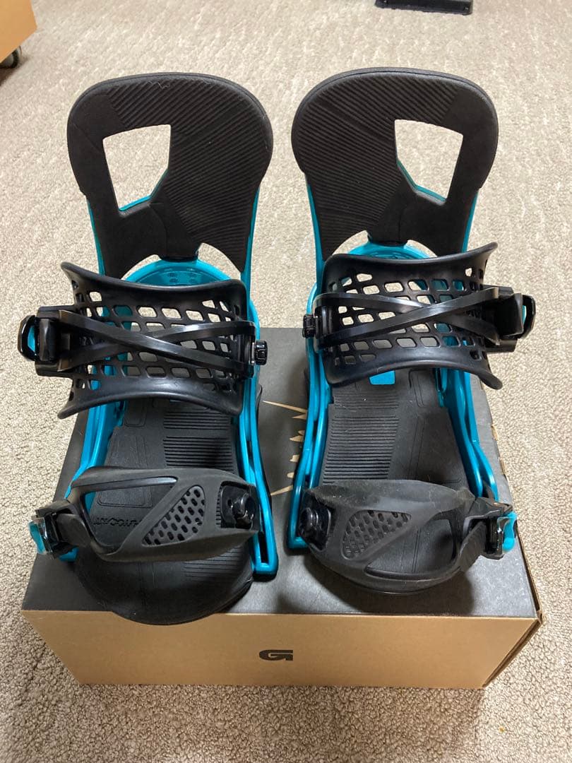 Burton スノーボード ビンディング 青/黒