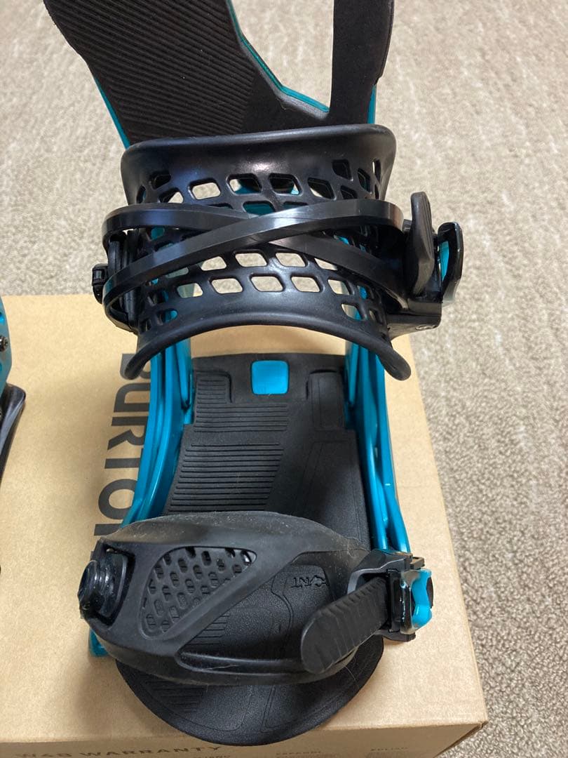 Burton スノーボード ビンディング 青/黒