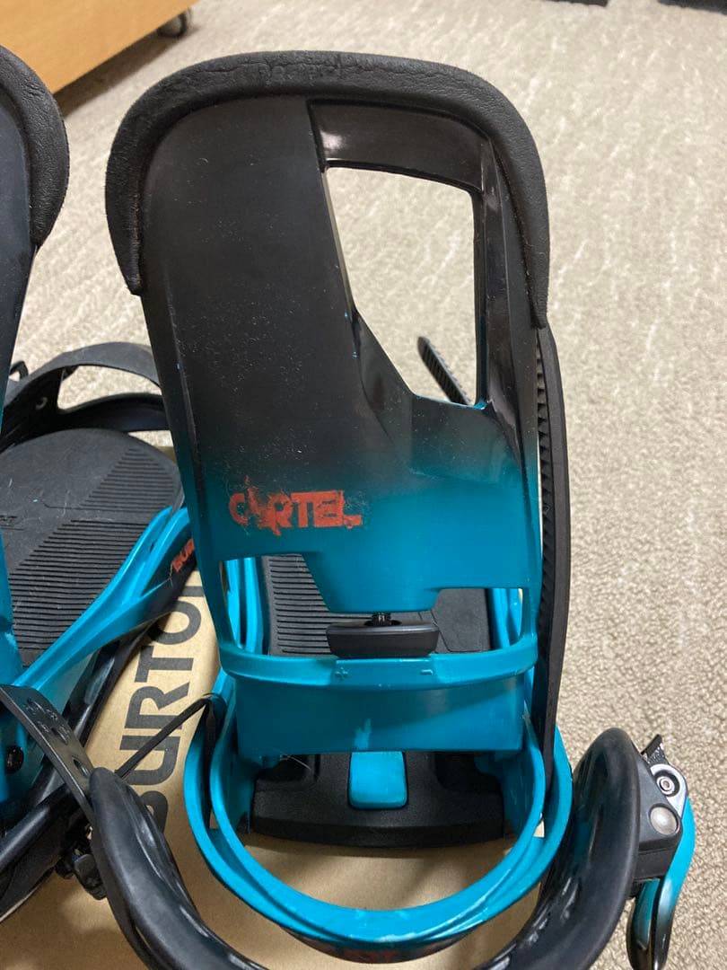 Burton スノーボード ビンディング 青/黒